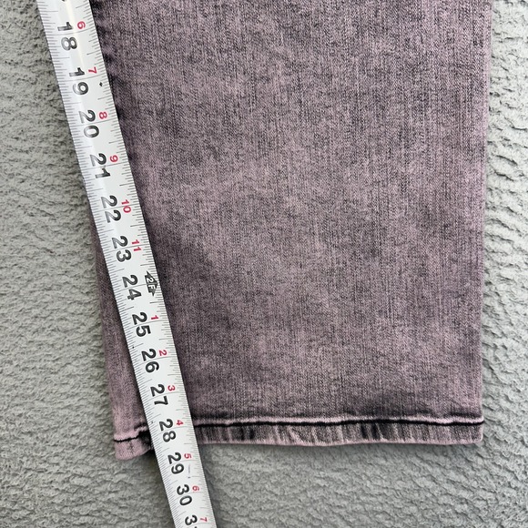 Lane Bryant Jeans Womens 18 Short Gray Black Wash Signature Fit Relaxed Straight - Picture 9 of 15